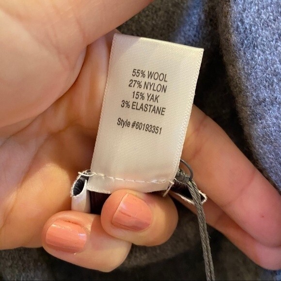 WITCHERY Sleeveless  Knit Vest in Charcoal S/M NWT - Picture 9 of 13